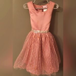 Nannette Princess Dress Girls Pink - Purple